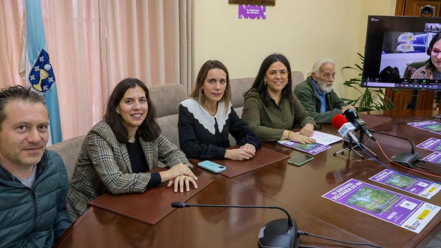 Presentación da Andaina solidaria del 8-M de Meis.
