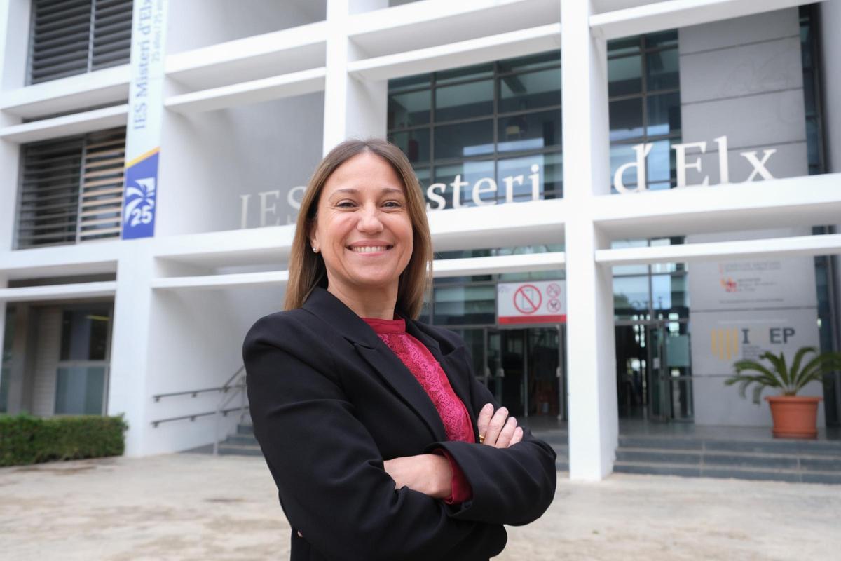 La directora del instituto, Arantxa Martín-Martín