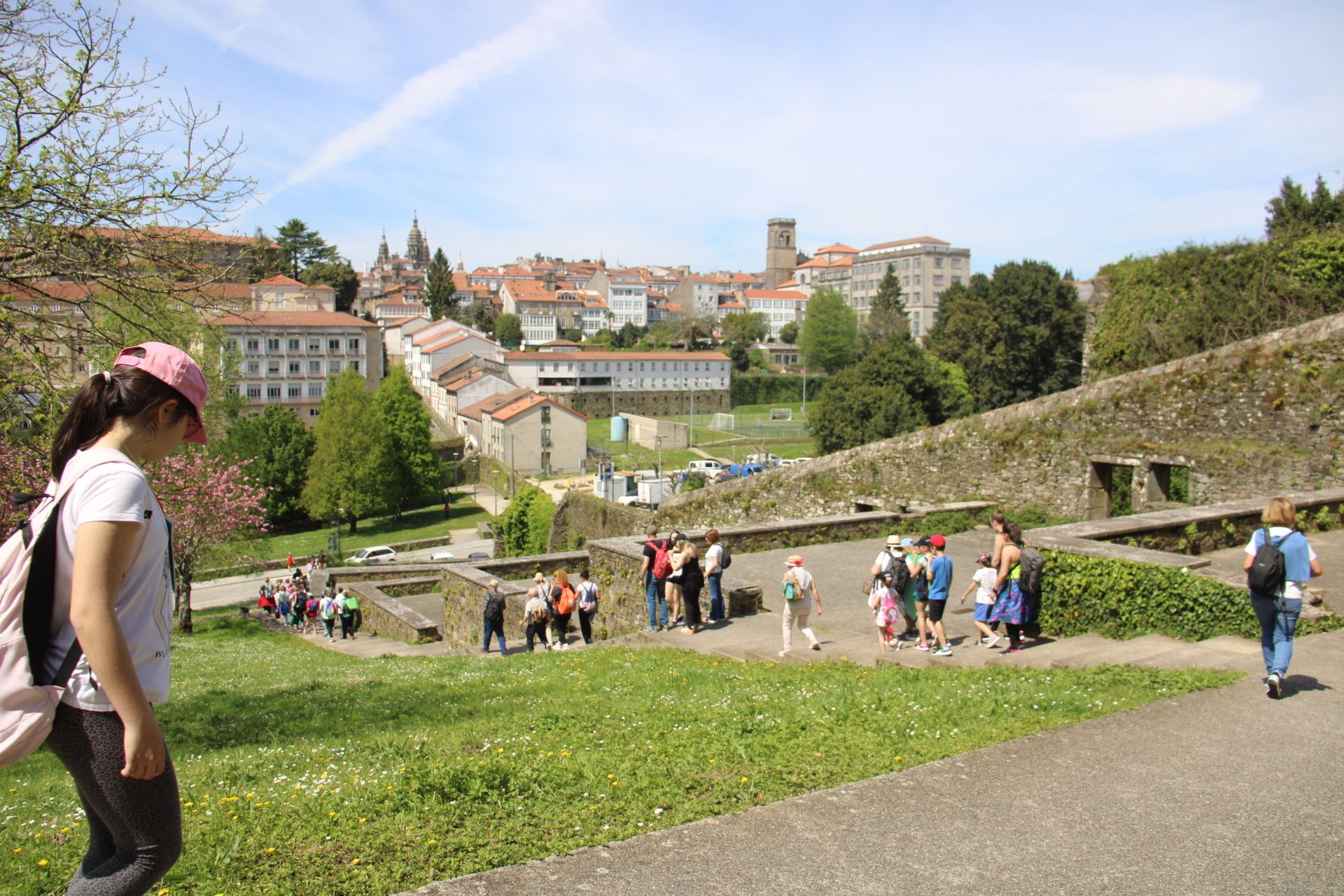 Los "pequegrinos" de Sanabria llegan a Compostela