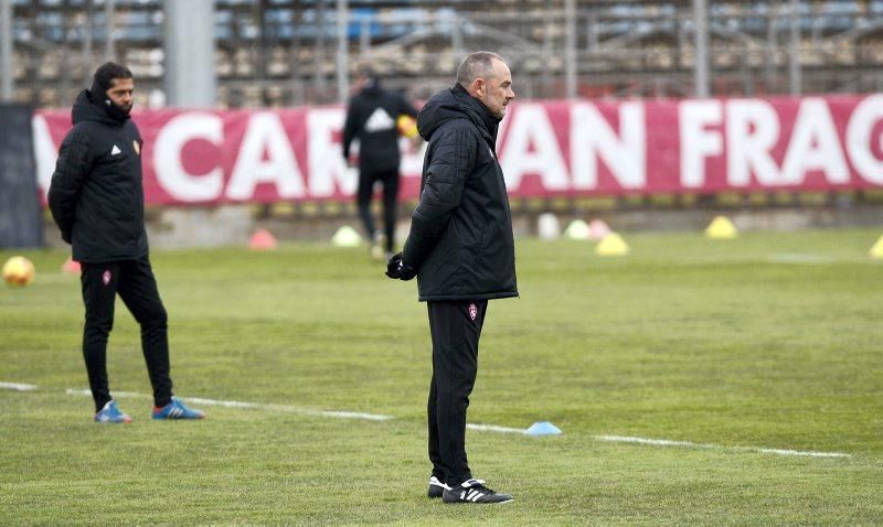 Entrenamiento del Real Zaragoza (22-1-2019)