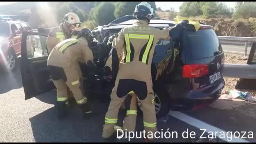 Rescate de la mujer fallecida