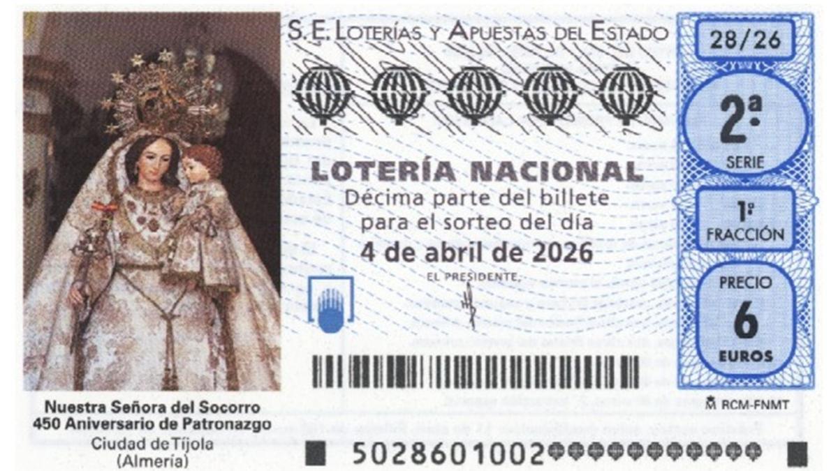 Lotería Nacional del 4 de abril de 2026