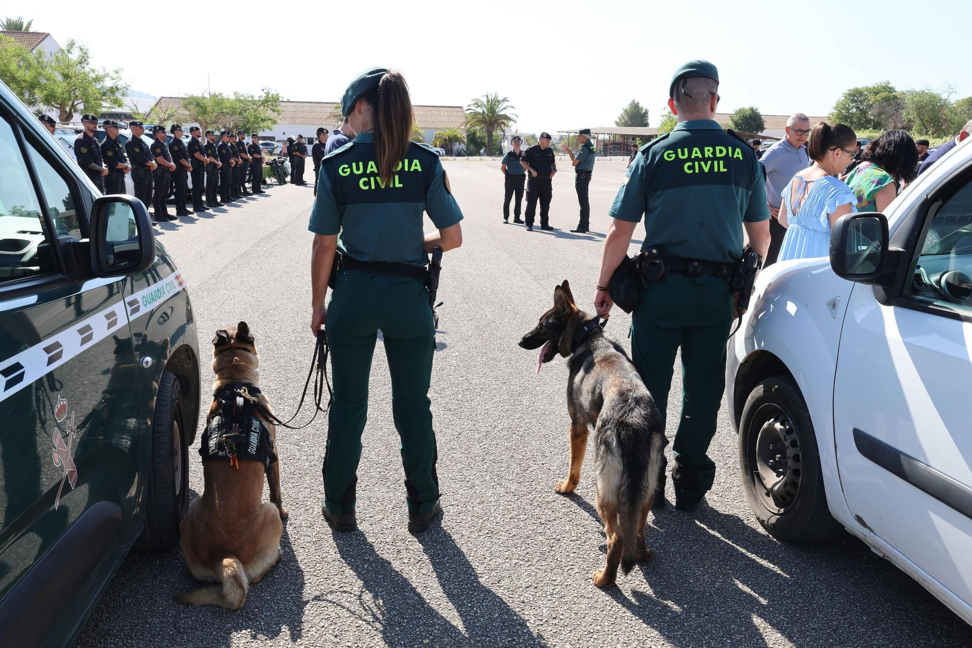 Dos agentes de la Guardia Civil en una imagen de archivo