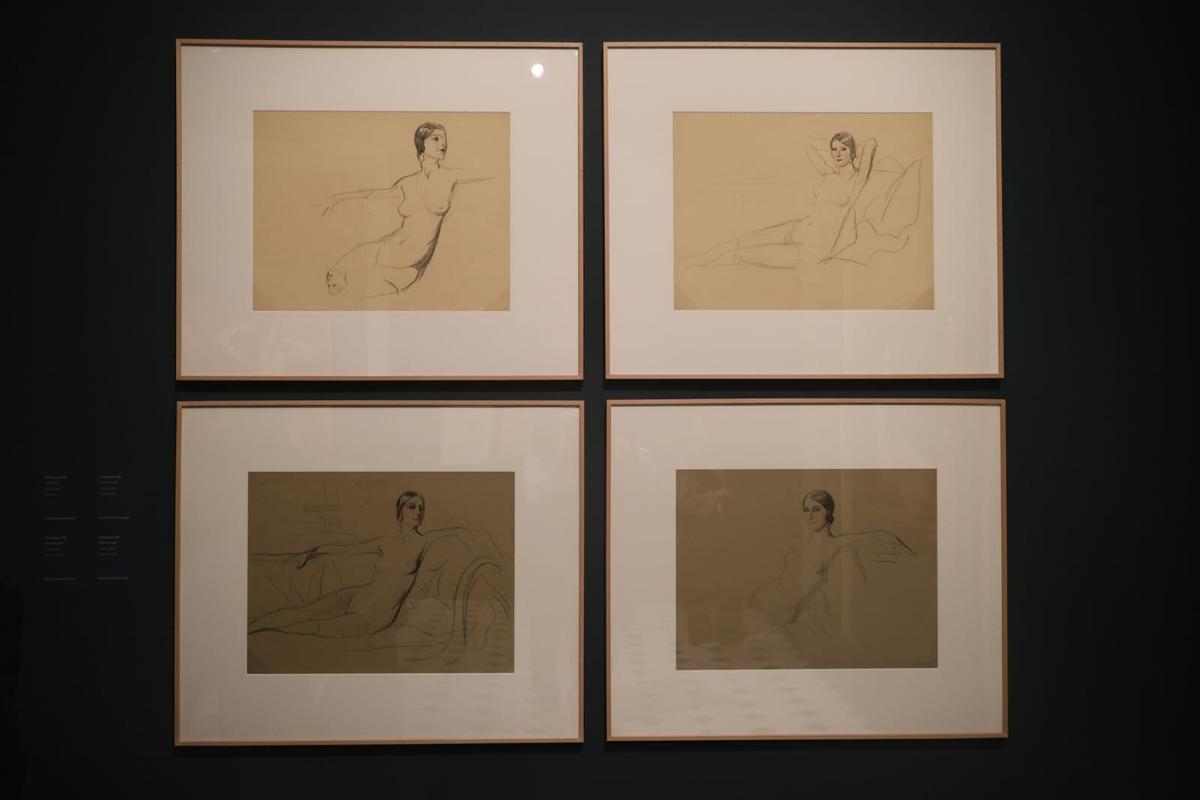 Dibujos de Concha Piquer al desnudo.