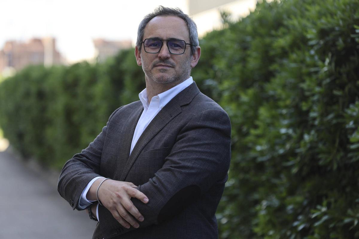 Fernando Falomir, en las instalaciones de Levante-EMV.