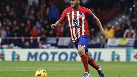 Koke, en un partido con el Atlético