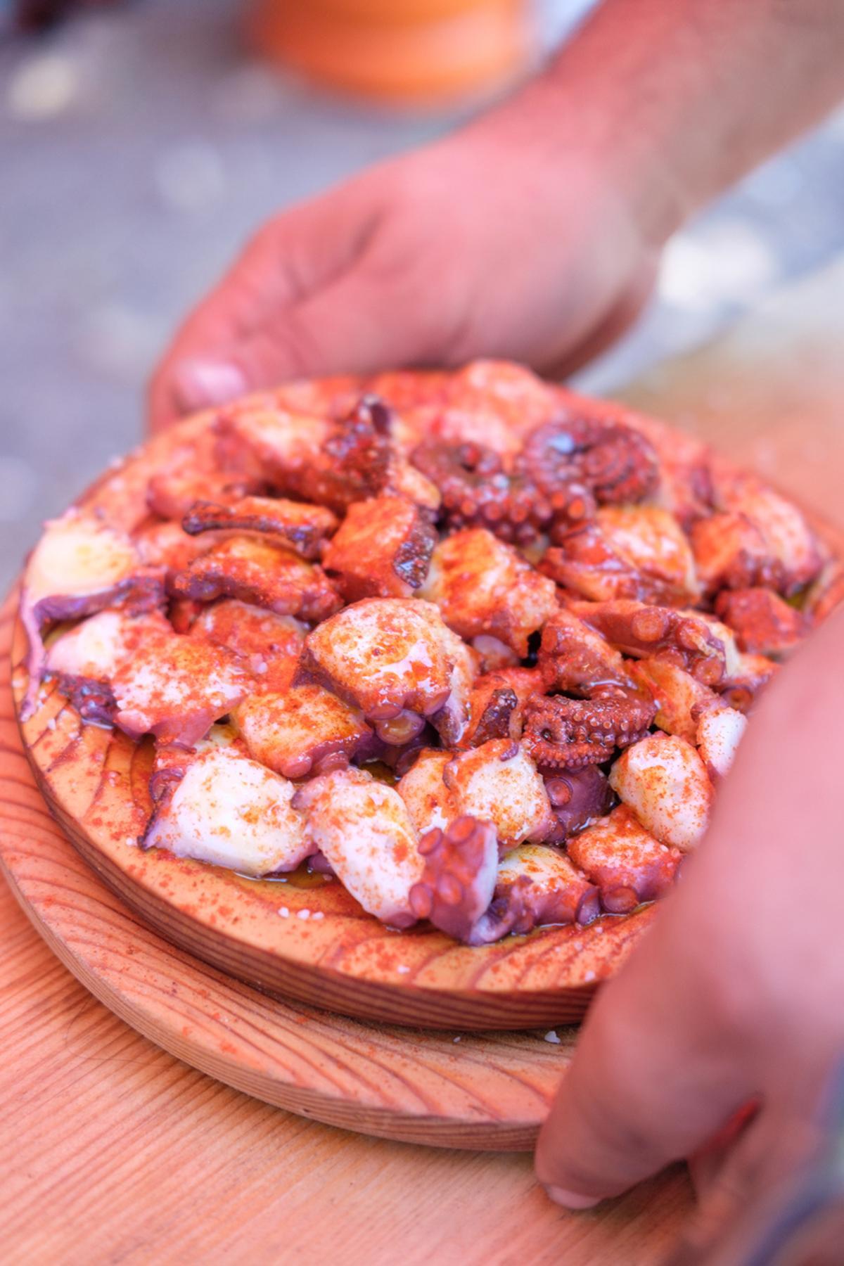 El mejor pulpo de España se come aquí.