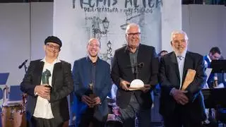 Miguel del Rey, David Boteller y Xavier Mínguez, ganadores de los VII Premis Altea de Literatura i Investigació