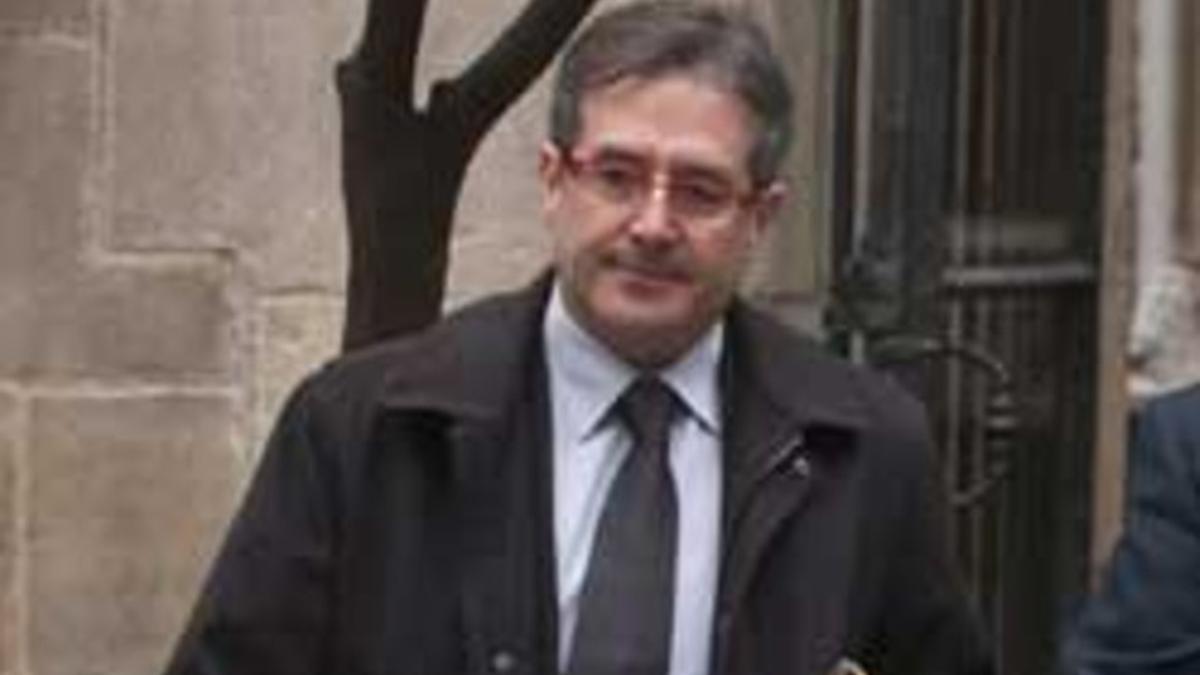 El 'exconseller' Jordi Ausàs, en diciembre del 2010.