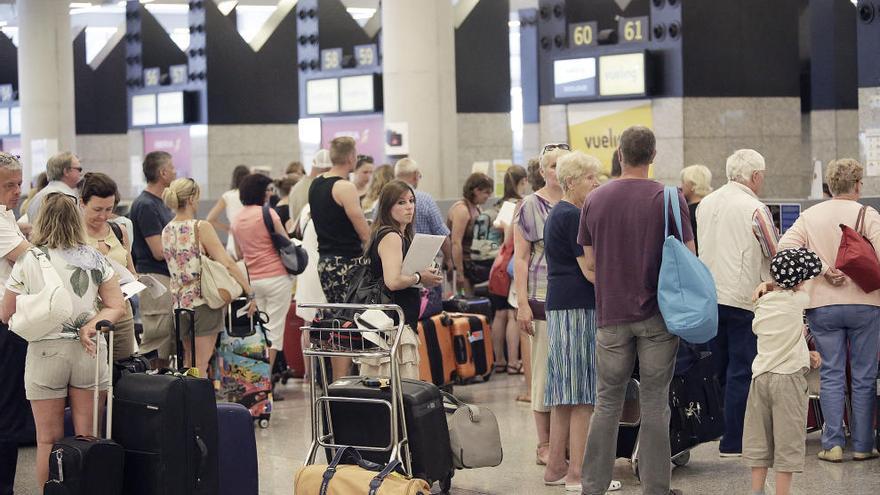 Mehr los beim Check-in.