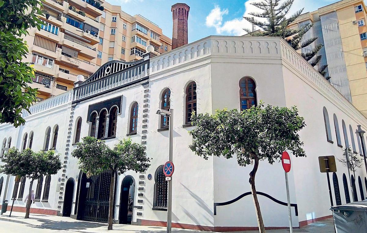 La centenaria sede de Endesa en la calle Maestranza, en La Malagueta.