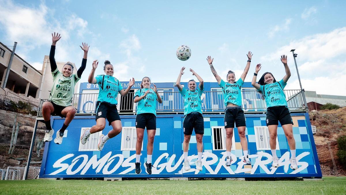 Noelia Ramos, Patri Gavira, Noelia Salazar, Aithiara, Henar e Iratxe, en El Mundialito.