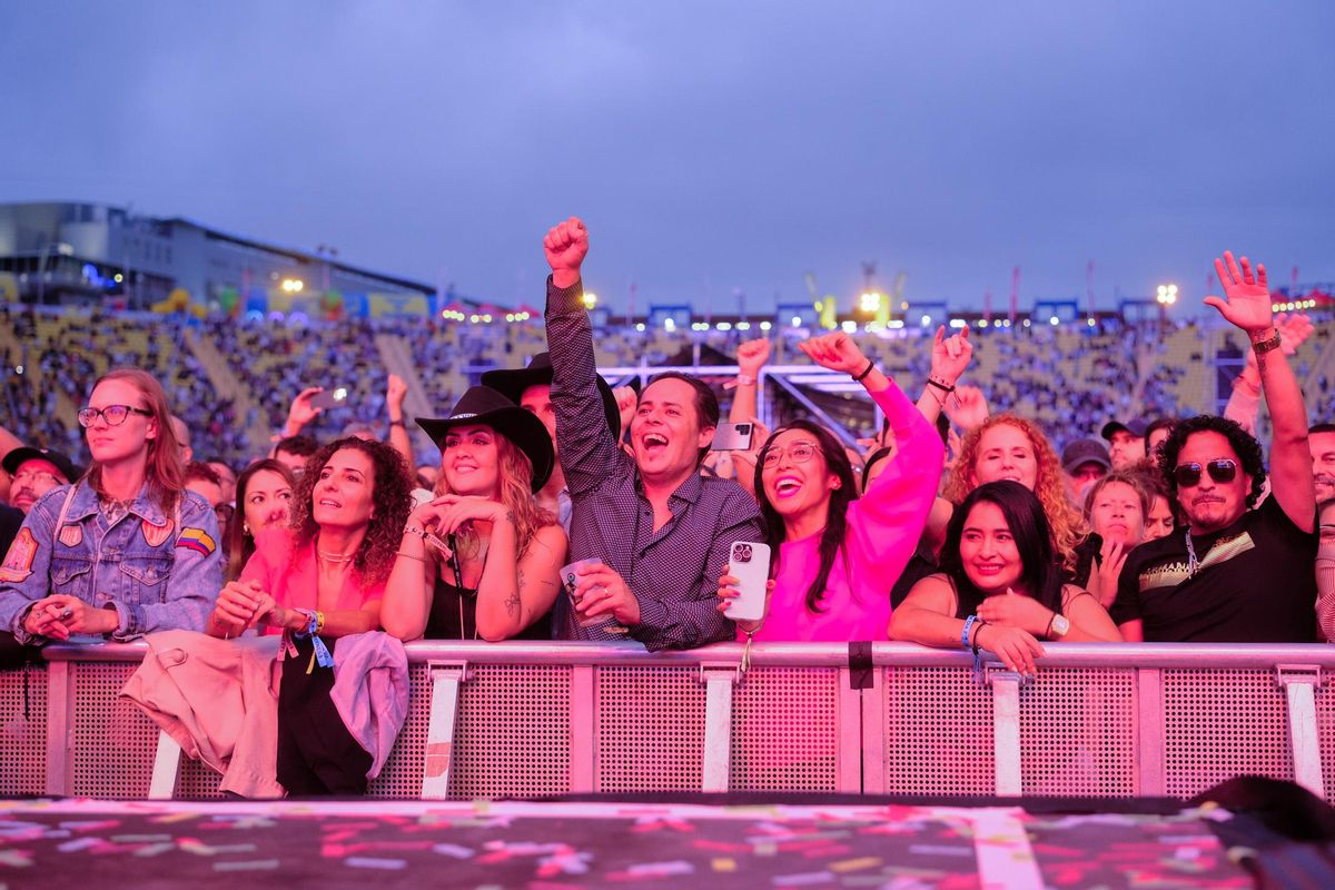 Ambiente en el Estadio de Gran Canaria