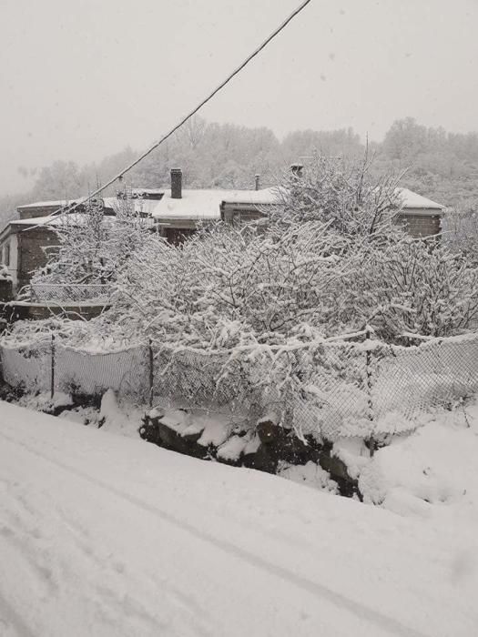 La nieve deja en Zamora imágenes de postal