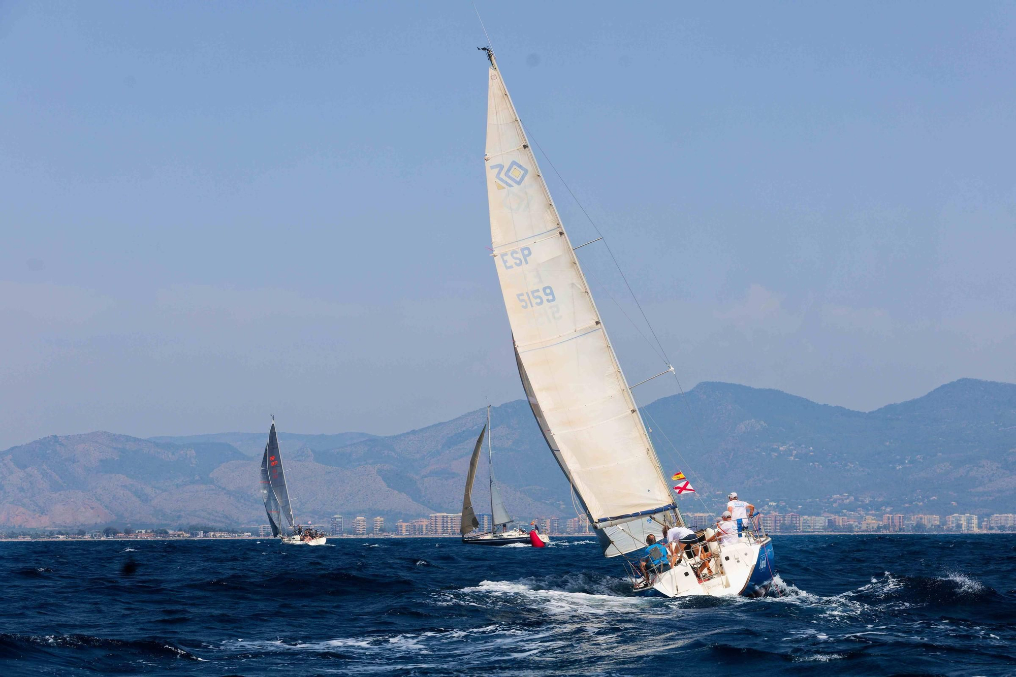 Las imágenes más espectaculares de la Regata Costa Azahar en Castellón