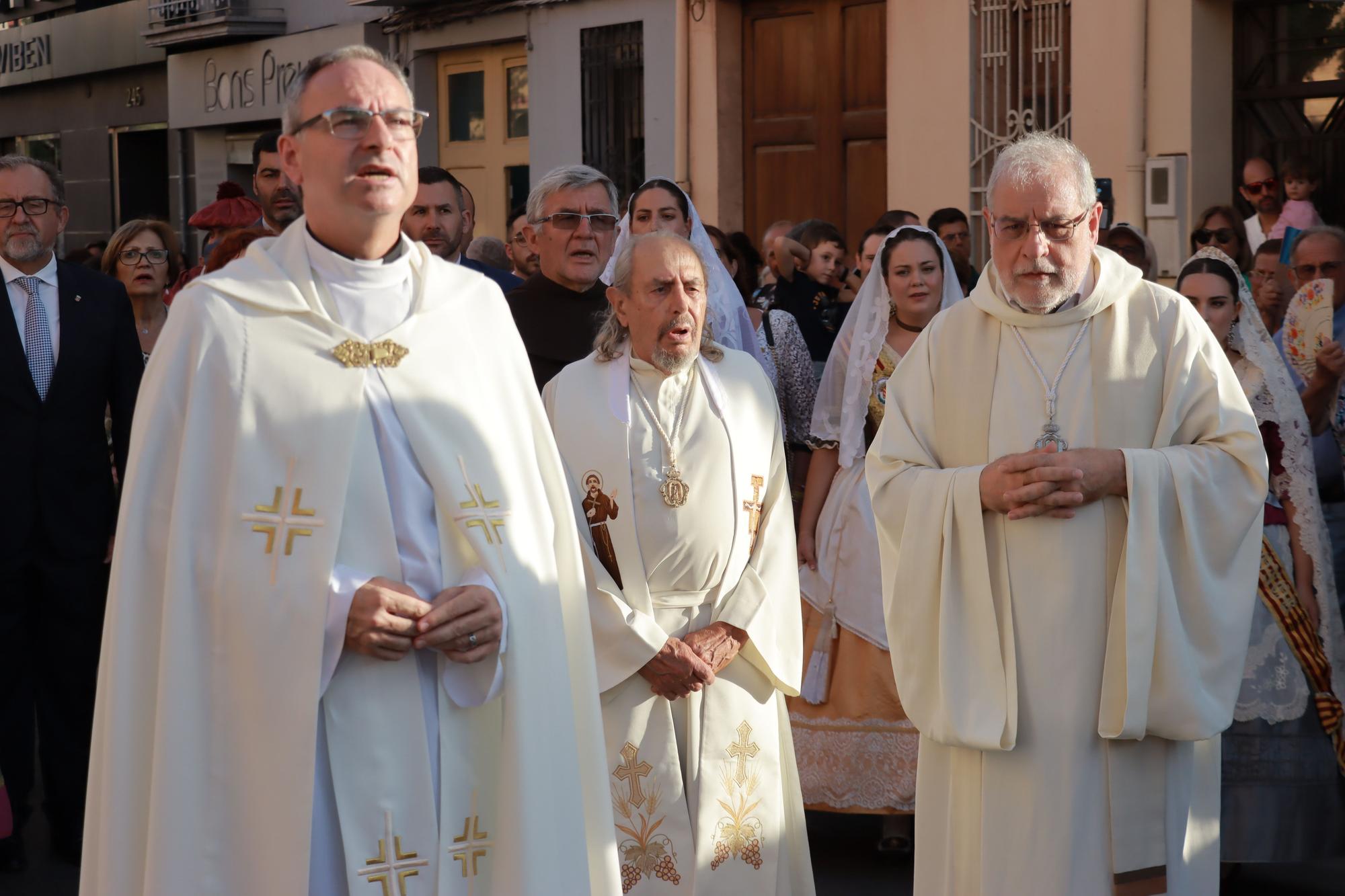 Las fotos de la 'baixà' de la Mare de Déu de Gràcia en Vila-real