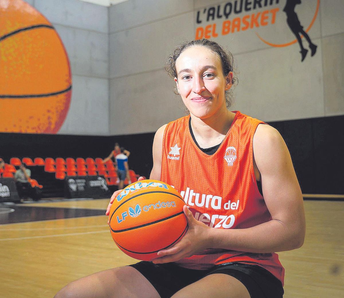 Alicia Flórez, jugadora del Valencia Basket.