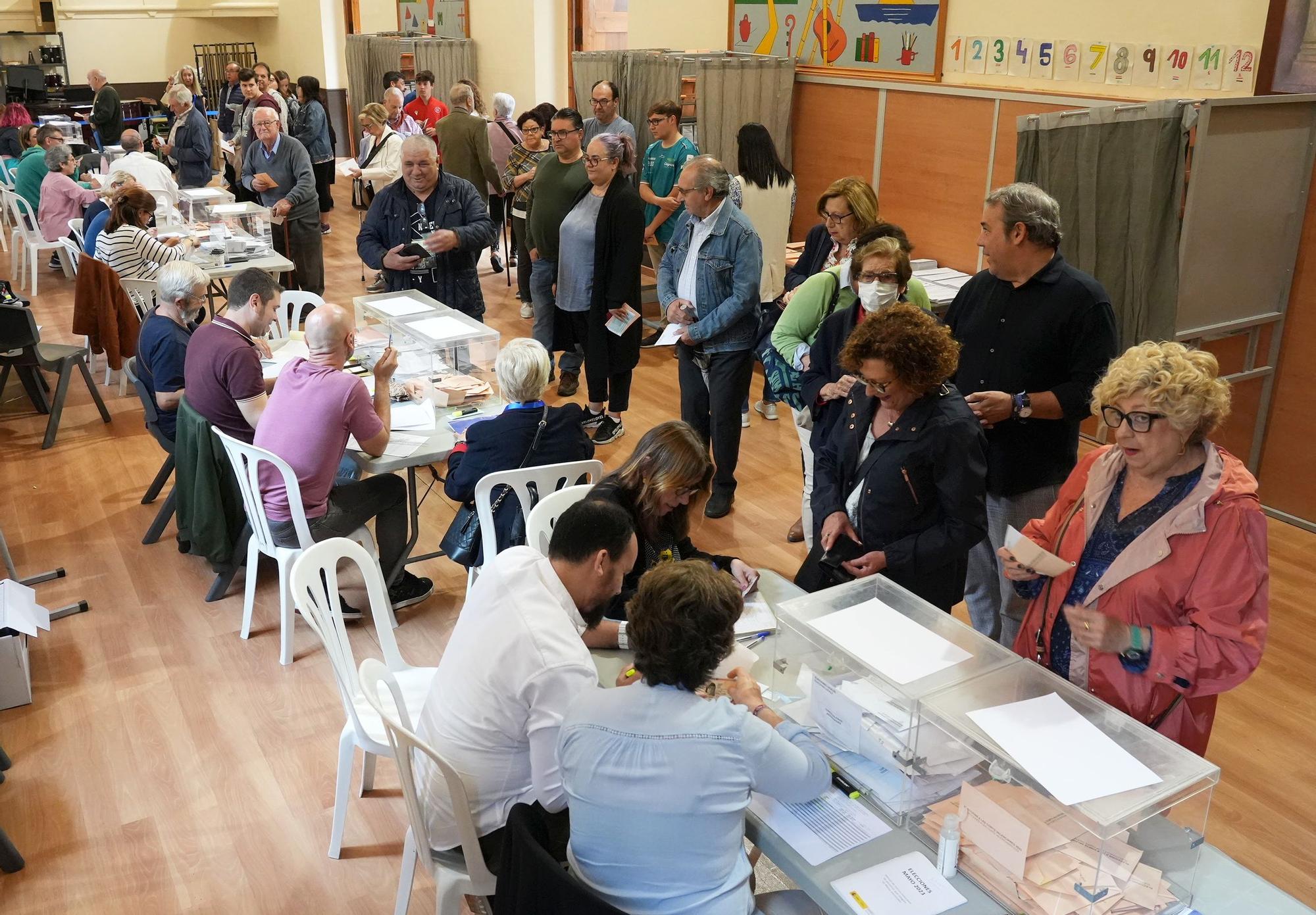 Las imágenes de la jornada electoral del 28M en Castellón