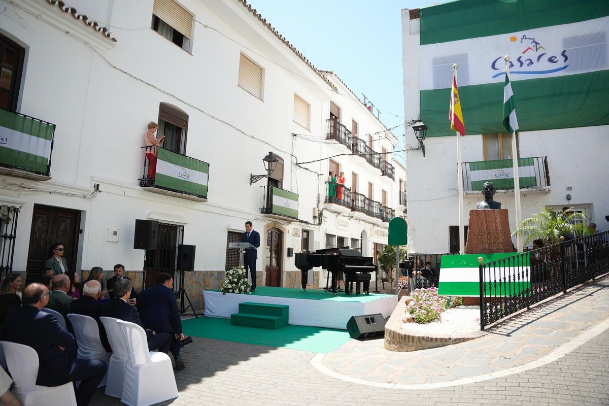 Otra imagen del homenaje.