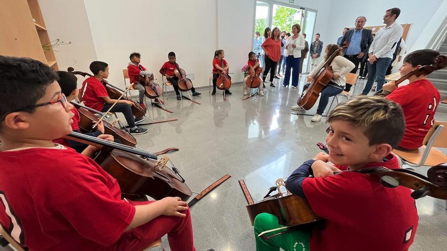 Manacor estrena la ampliación del colegio con estudio musicales Simó Ballester