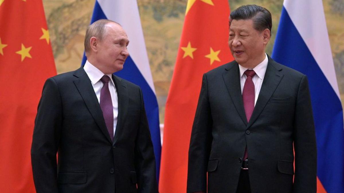 Vladímir Putin i Xi Jinping a Pequín  | ALEXEI DRUZHININ/ EFE/EPA