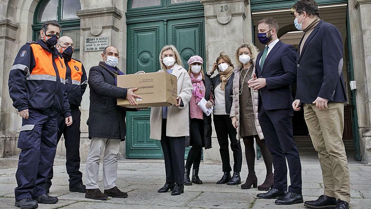 Los institutos reciben 20.000 mascarillas | L.O.