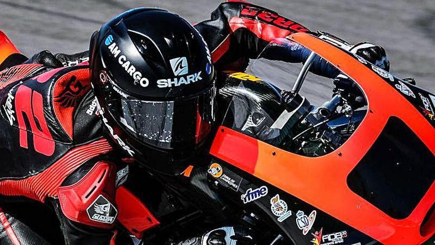 David Real debuta en el Mundial Júnior de Moto3