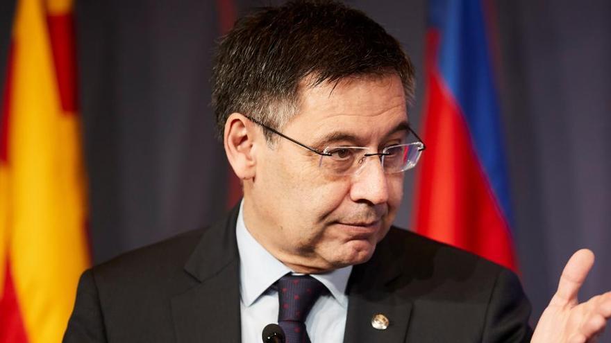 El presidente del FC Barcelona, Josep Maria Bartomeu.