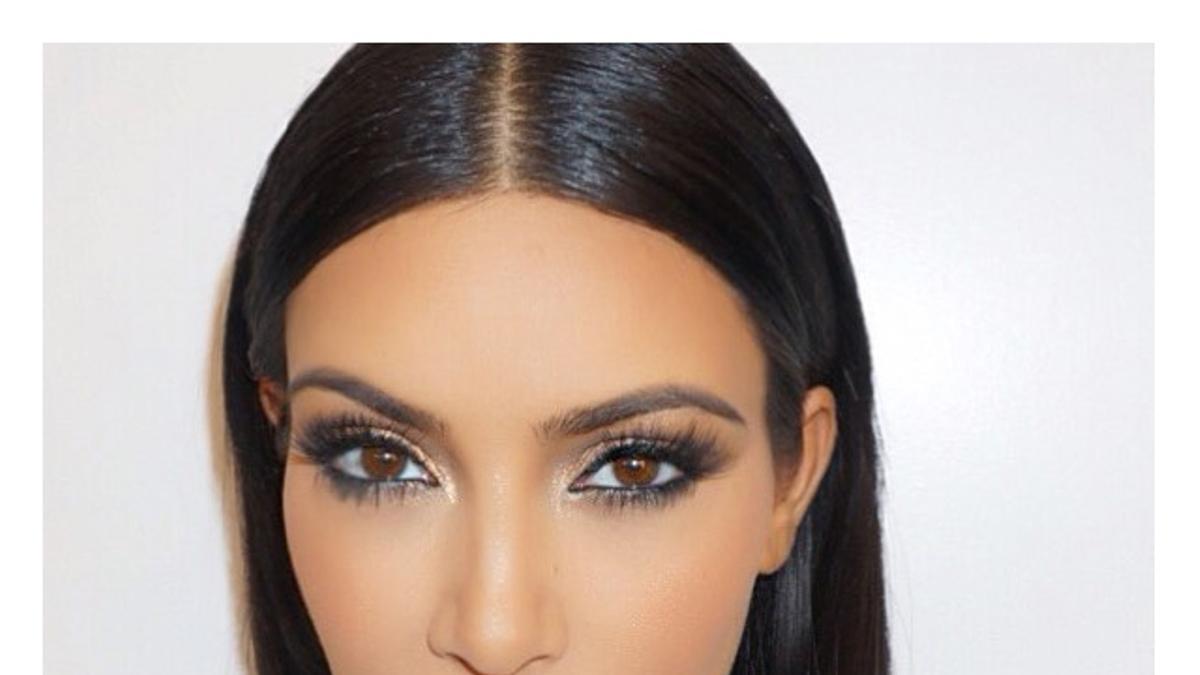 El maquillaje de Mario para Kim Kardashian