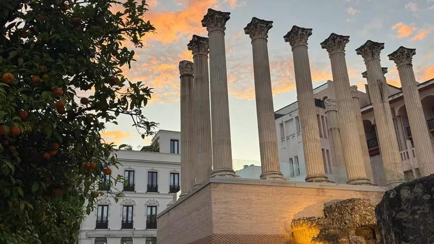 Así será la iluminación del 'nuevo' Templo Romano