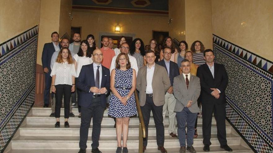 17 alumnos de la UCO reciben las becas del ‘Andalucía Open Future’