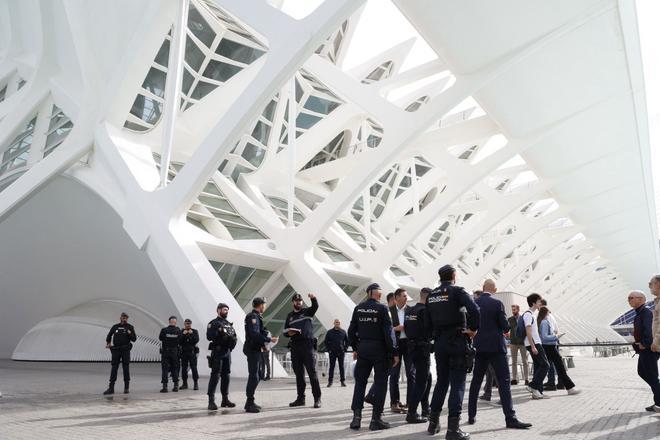 Últimos preparativos en el Ciudad de las Ciencias para el funeral de Estado