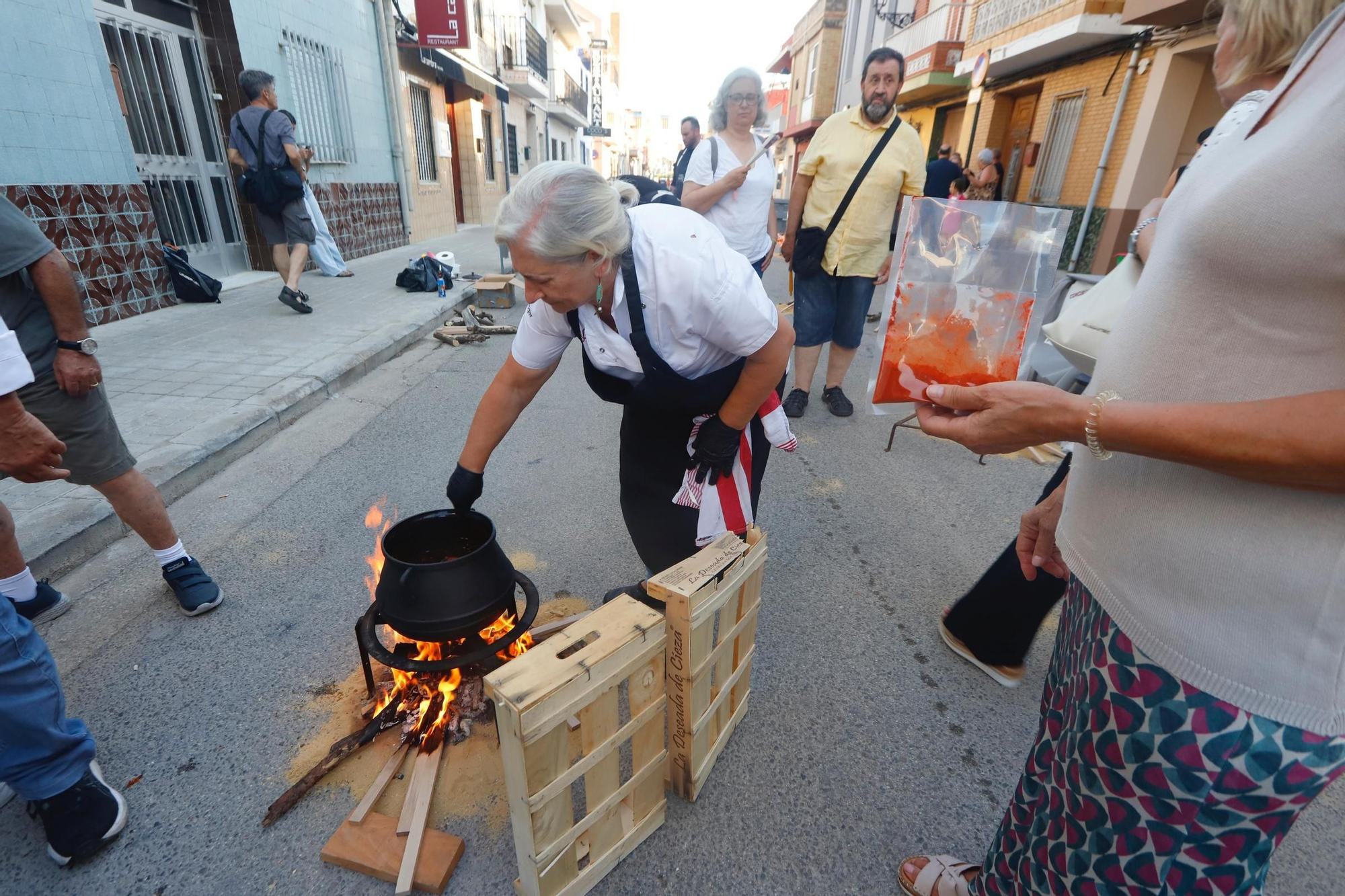 El concurso de "all i pebre" del Palmar, en imágenes