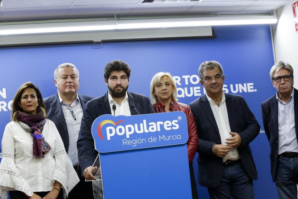 Así fue la noche electoral en la sede del PP