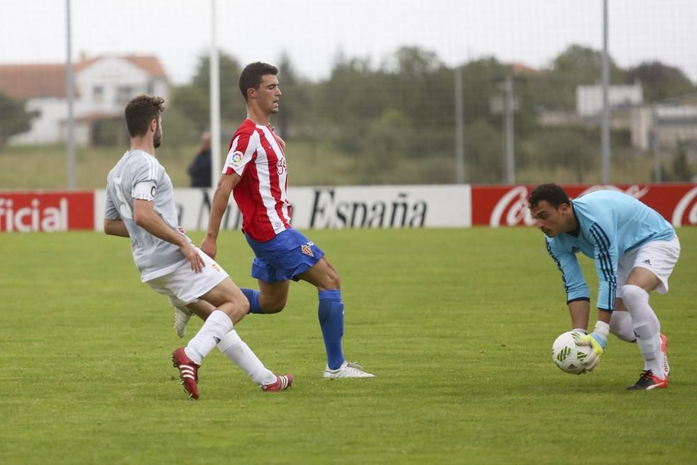 Partido de Copa Federación entre Sporting B y Oviedo B