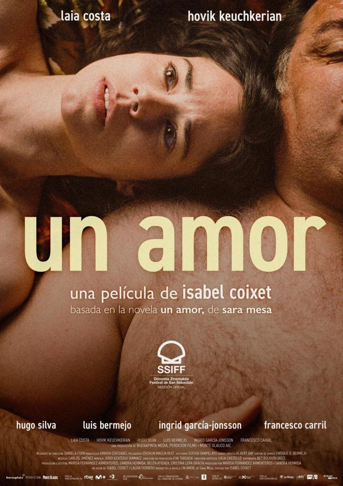 Un amor, de Isabel Coixet. Cartel de la película.