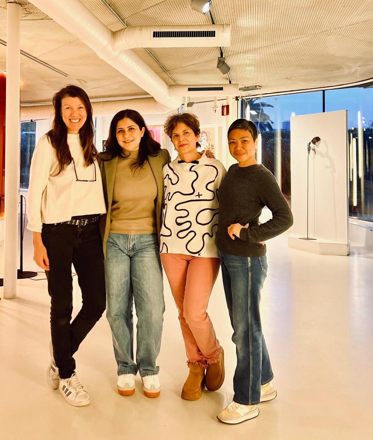 Las cuatro artistas que protagonizan 'A flor de piel'