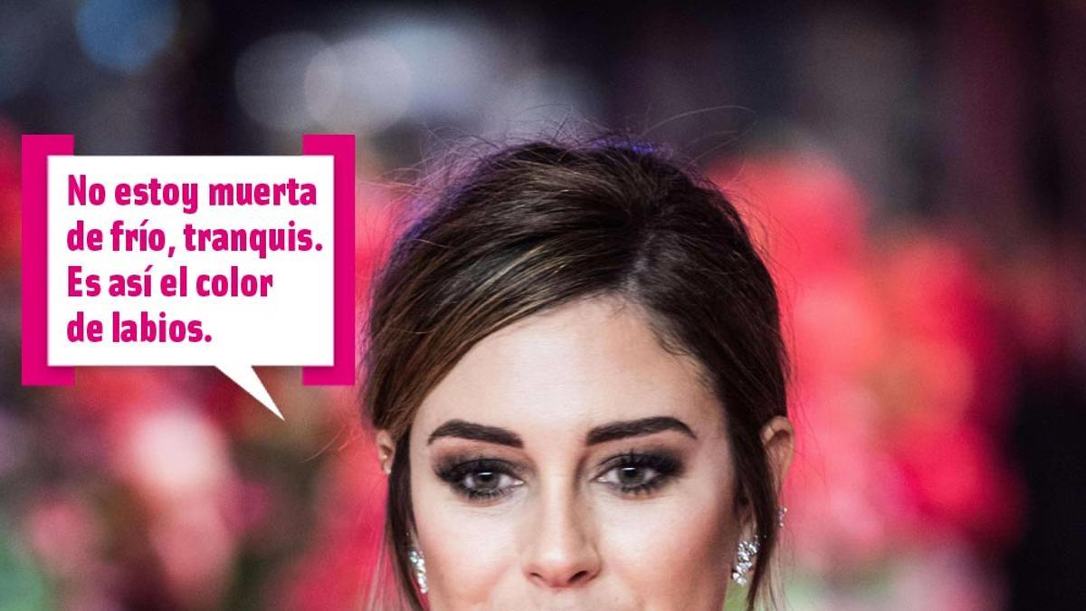 Blanca Suárez y sus labios grises en la Berlinale