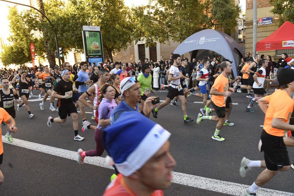 La San Silvestre 2025 en Murcia, en fotografías