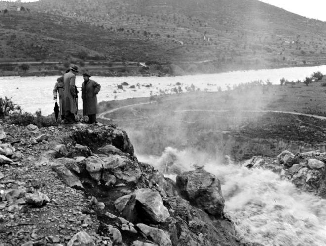 Un siglo de imágenes del pantano de María Cristina