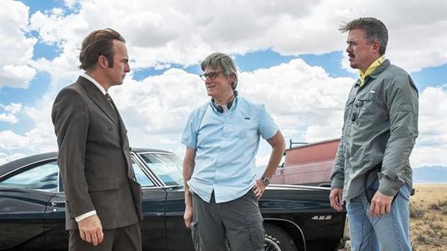 Imagen del rodaje de &#039;Better call Saul&#039;.