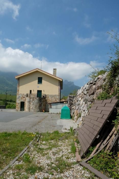 El hotel del Angliru, cerrado