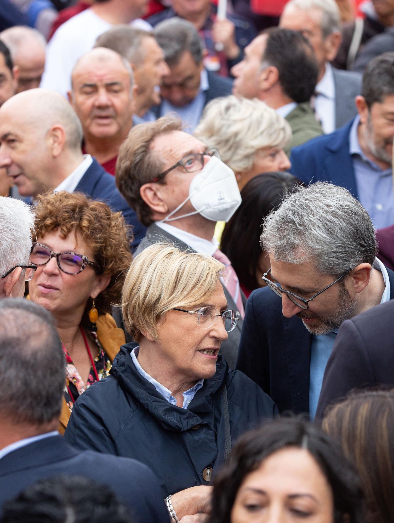 Concentración para reclamar una financiación justa para la provincia de Alicante