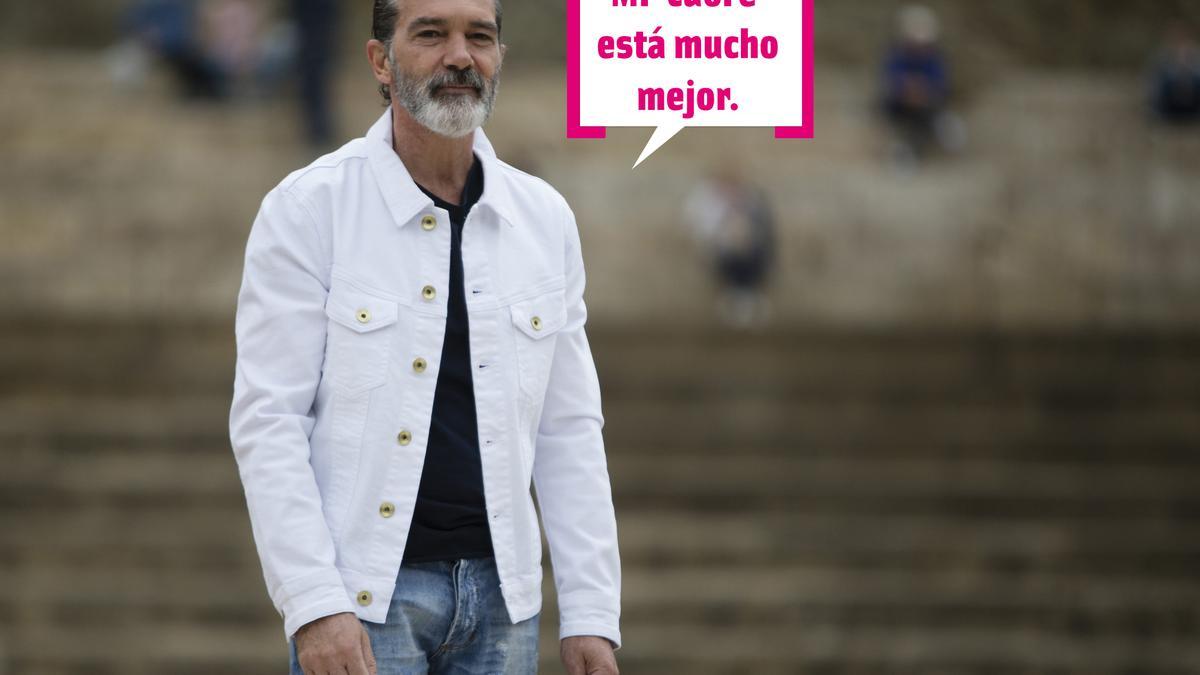 Antonio Banderas: &quot;Sufrí un infarto, pero tuve mucha suerte&quot;