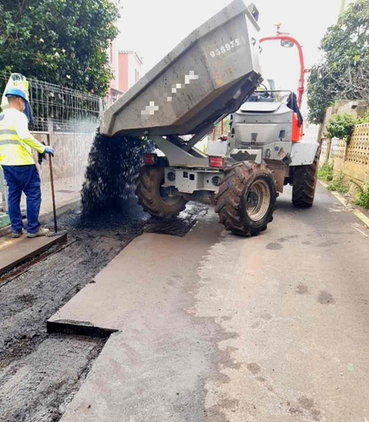 Soterramiento de líneas entre La Laguna y Tacoronte