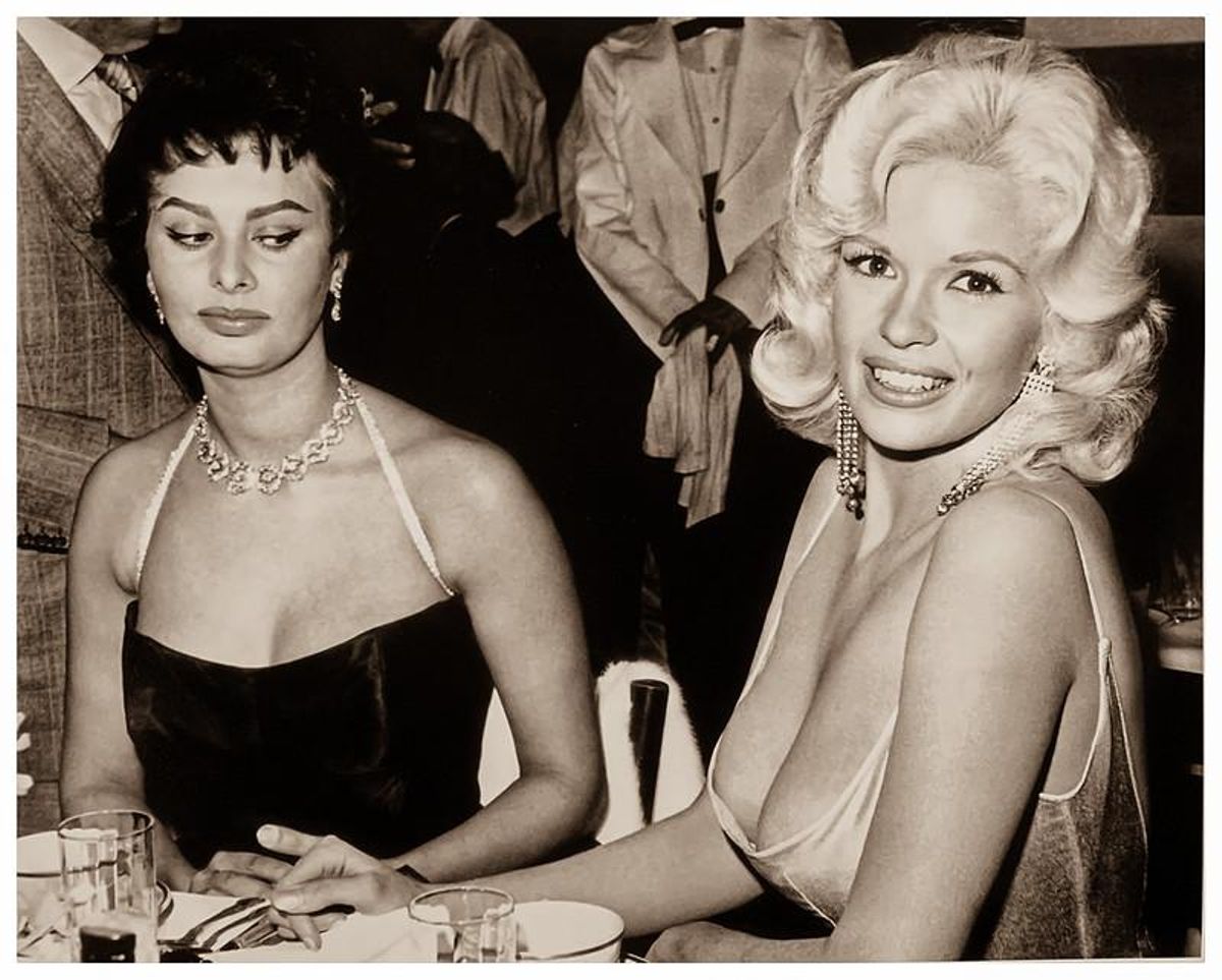 Sophia Loren y Jayne Mansfield
