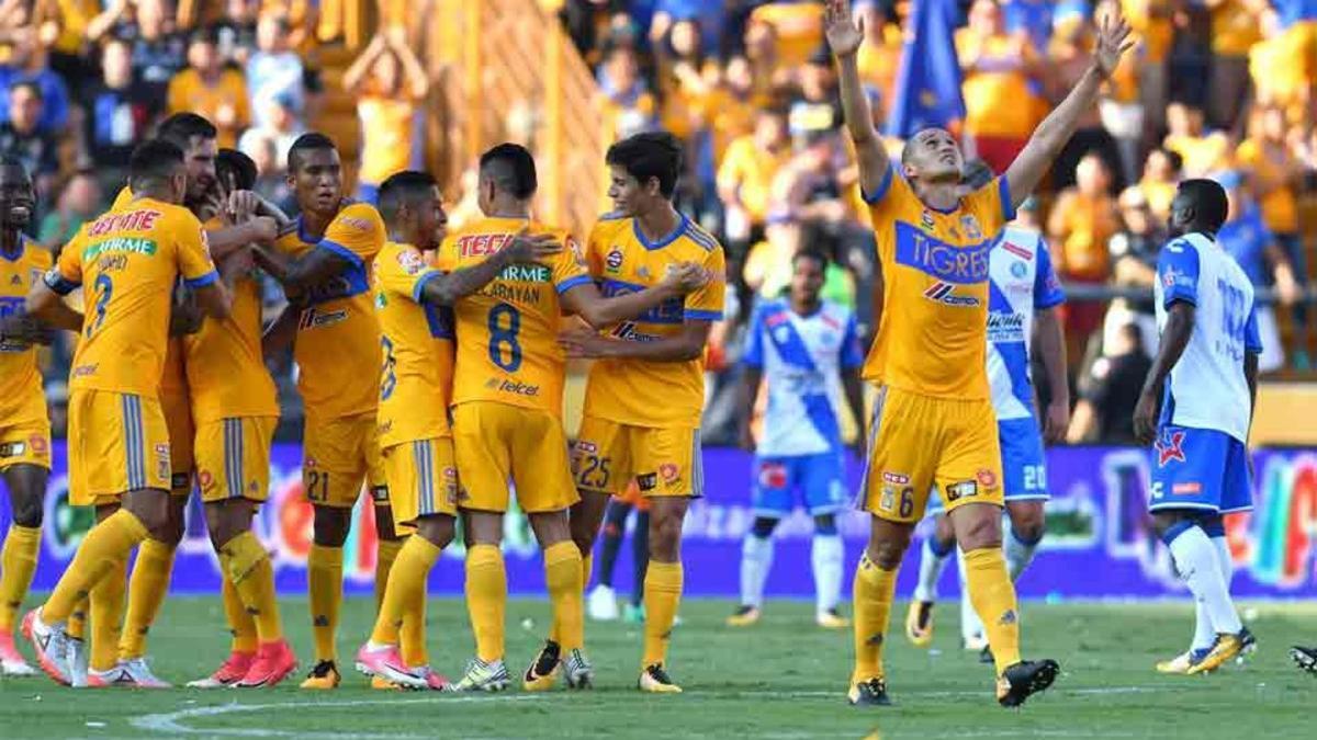 Tigres goleó al Puebla