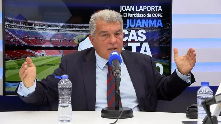 Laporta: "¿Es indigno lo que hizo el Barcelona y no lo que hace el Real Madrid?