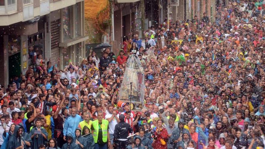 La Festa da Auga pone tregua a la sequía para orgullo de Vilagarcía