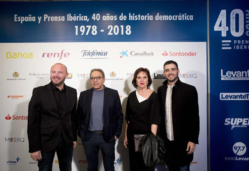 Photocall de la gala del 40 aniversario de Prensa Ibérica en Levante-EMV